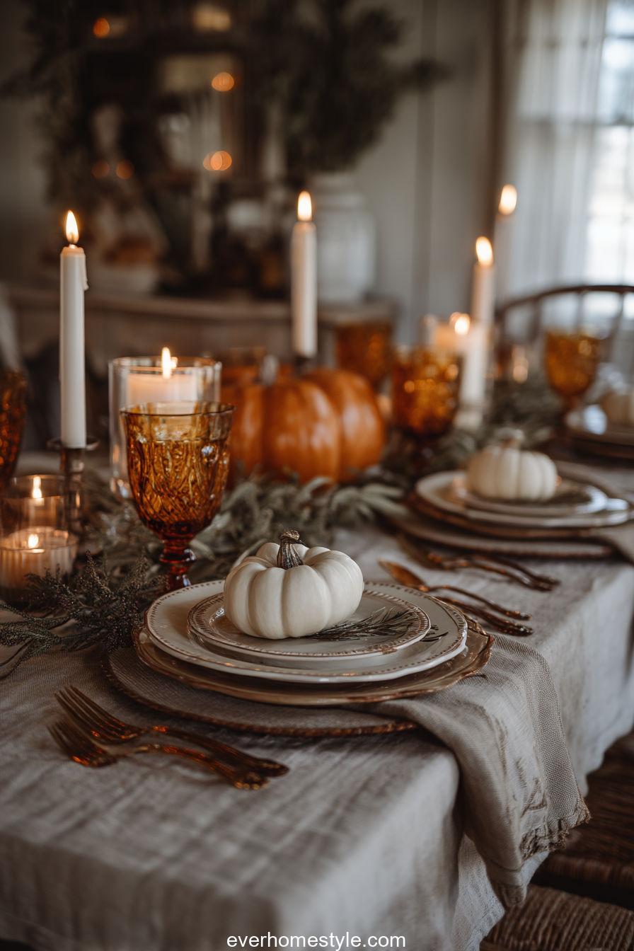 Mini Pumpkin Elegance