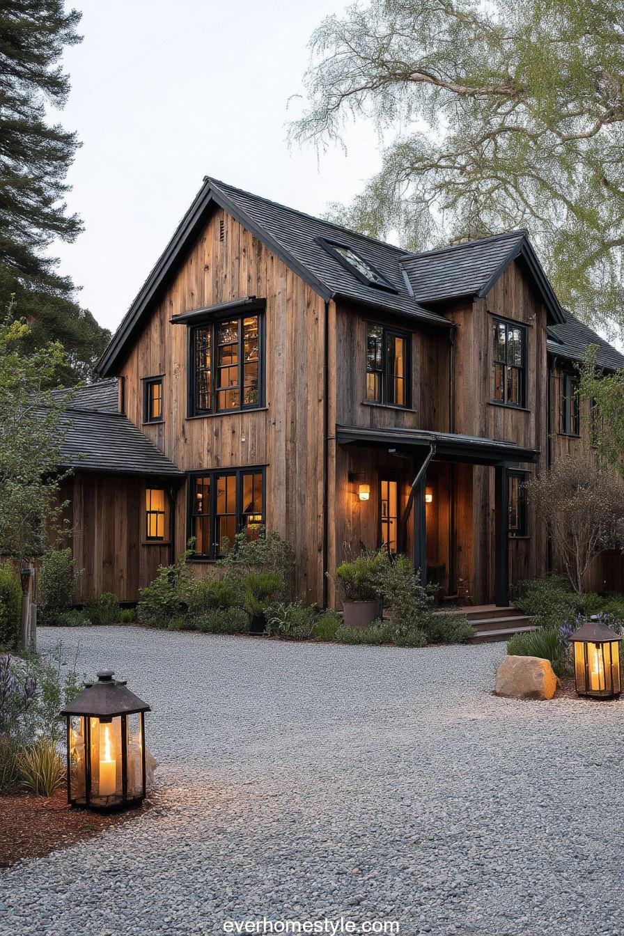 4. Rustic Wood Tones