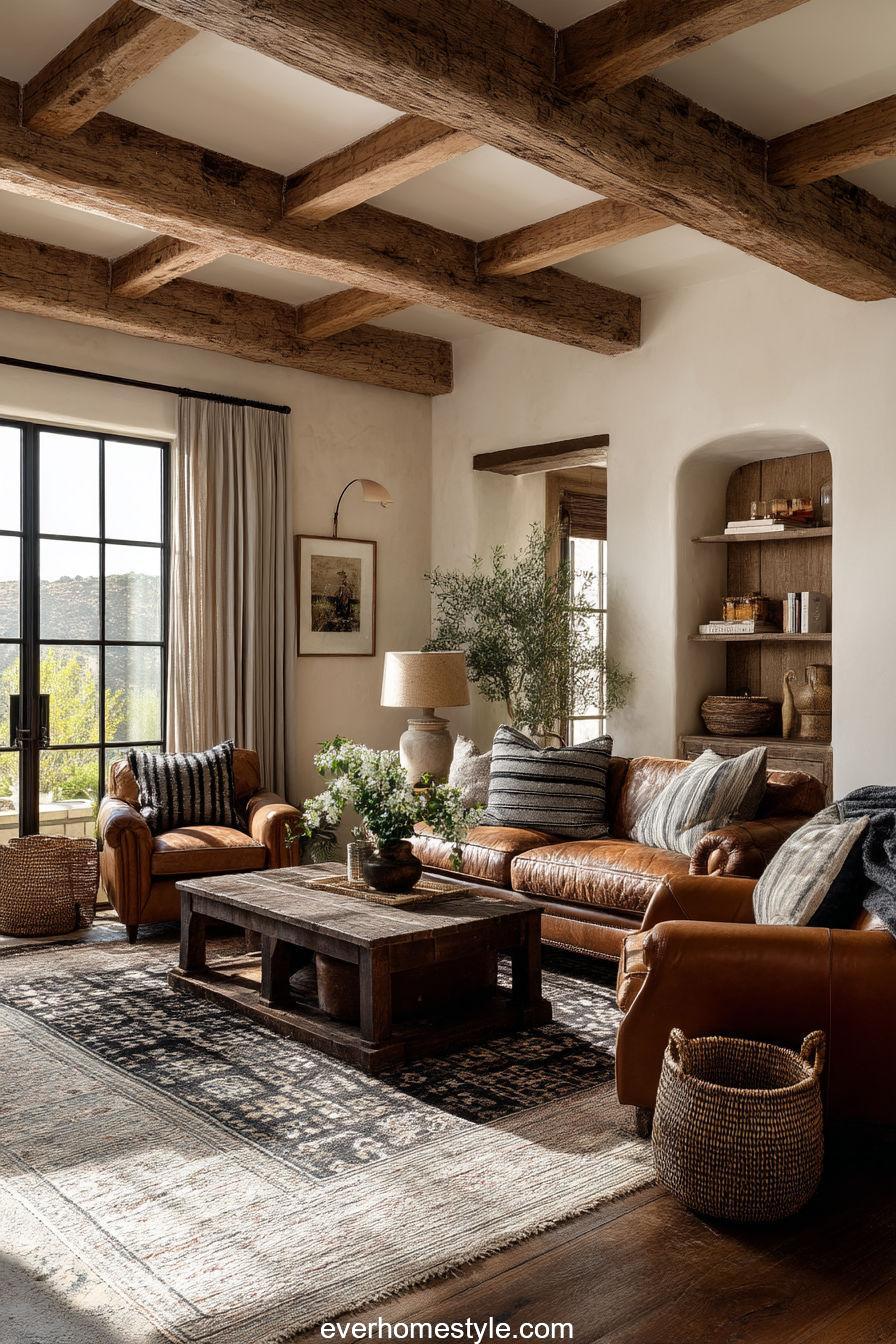 11. Statement Rug Centerpiece