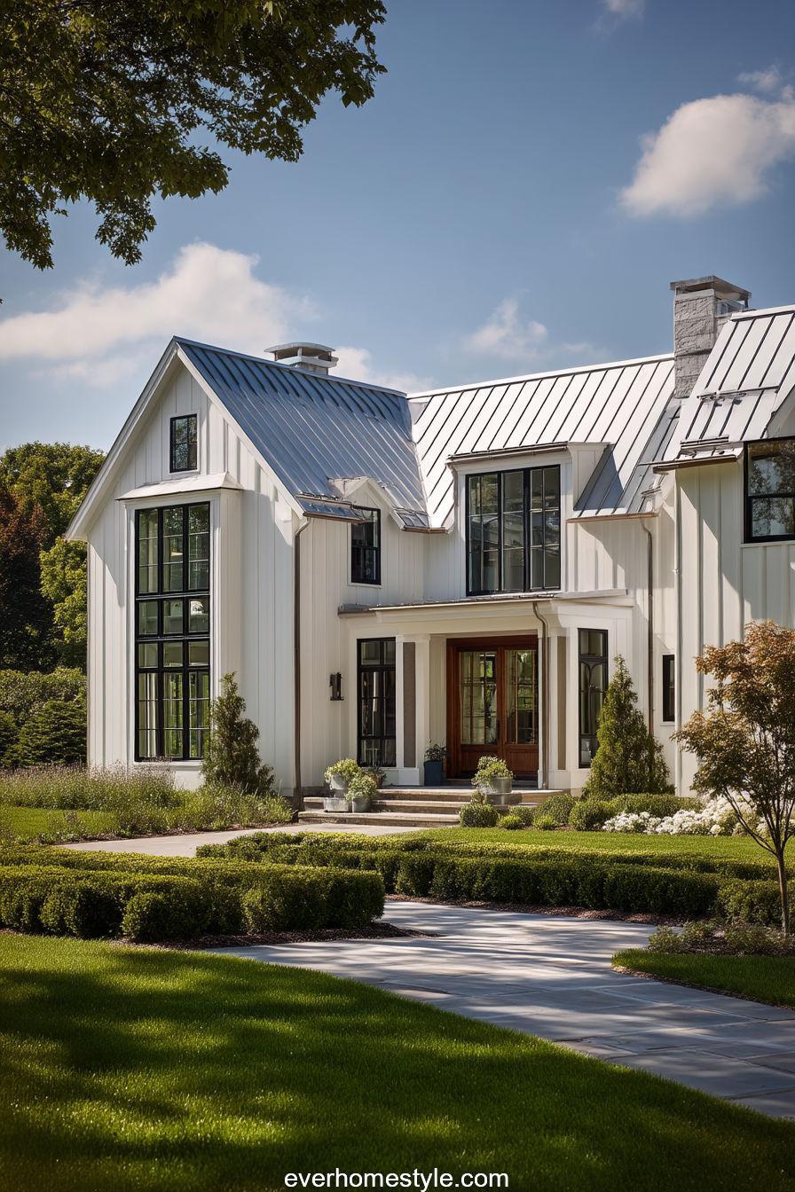 Architectural Symphony in White