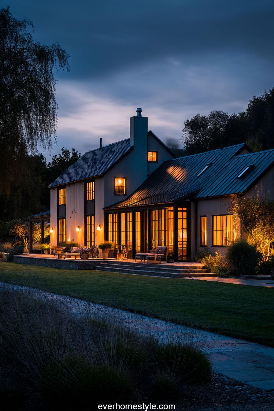 18. Evening Glow Exterior