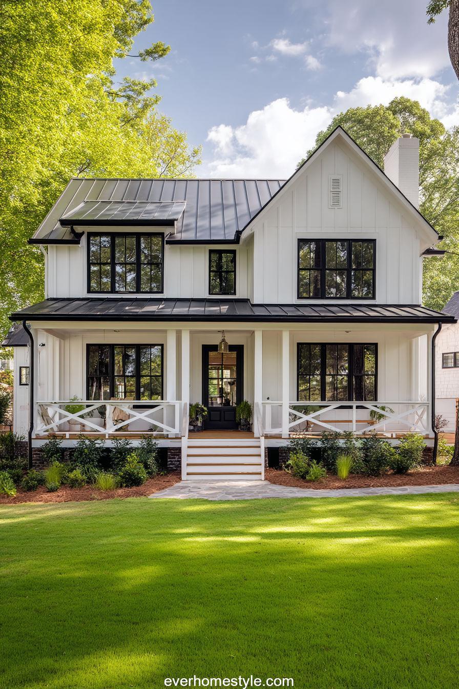 Monochrome Modern Farmhouse Vision
