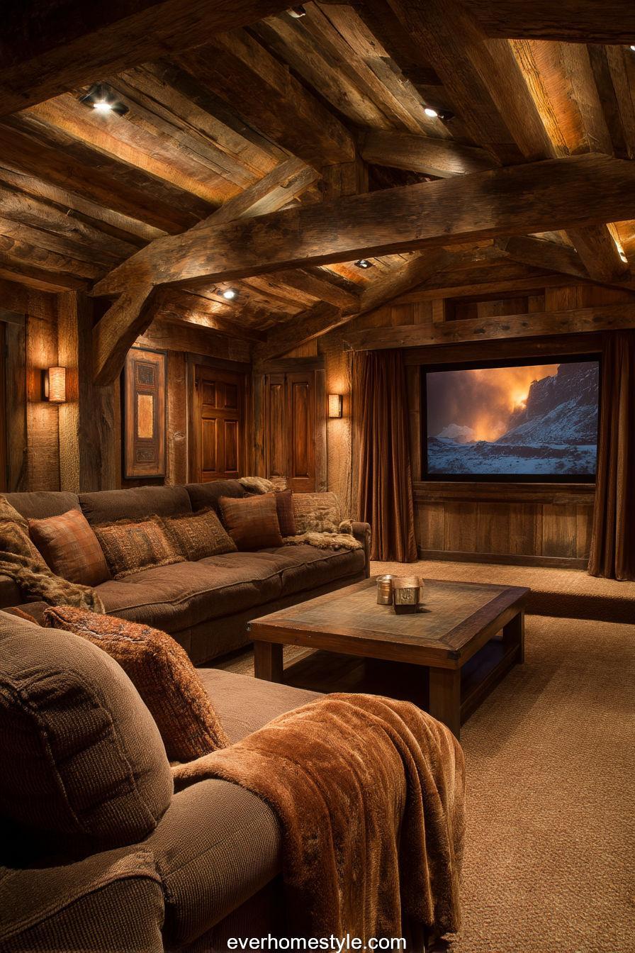 Thick Throw Theater Room