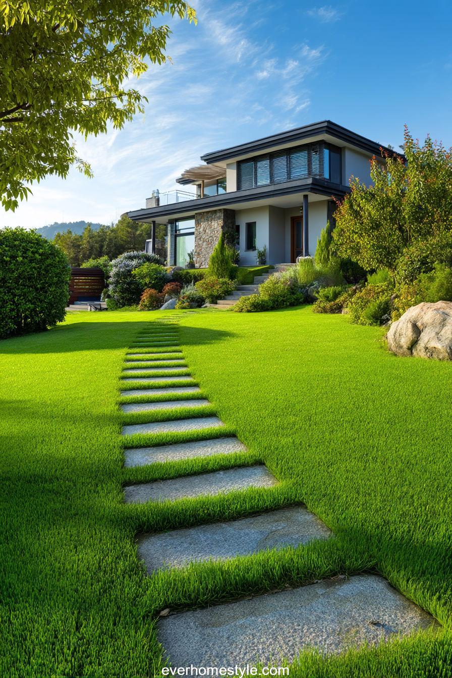 10. Keep a Lush Green Lawn