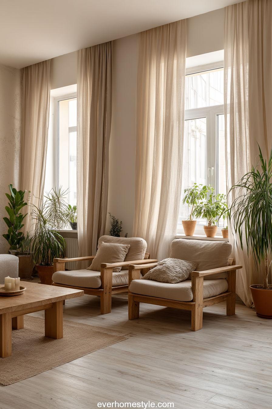 5. Soft Natural Lighting Space