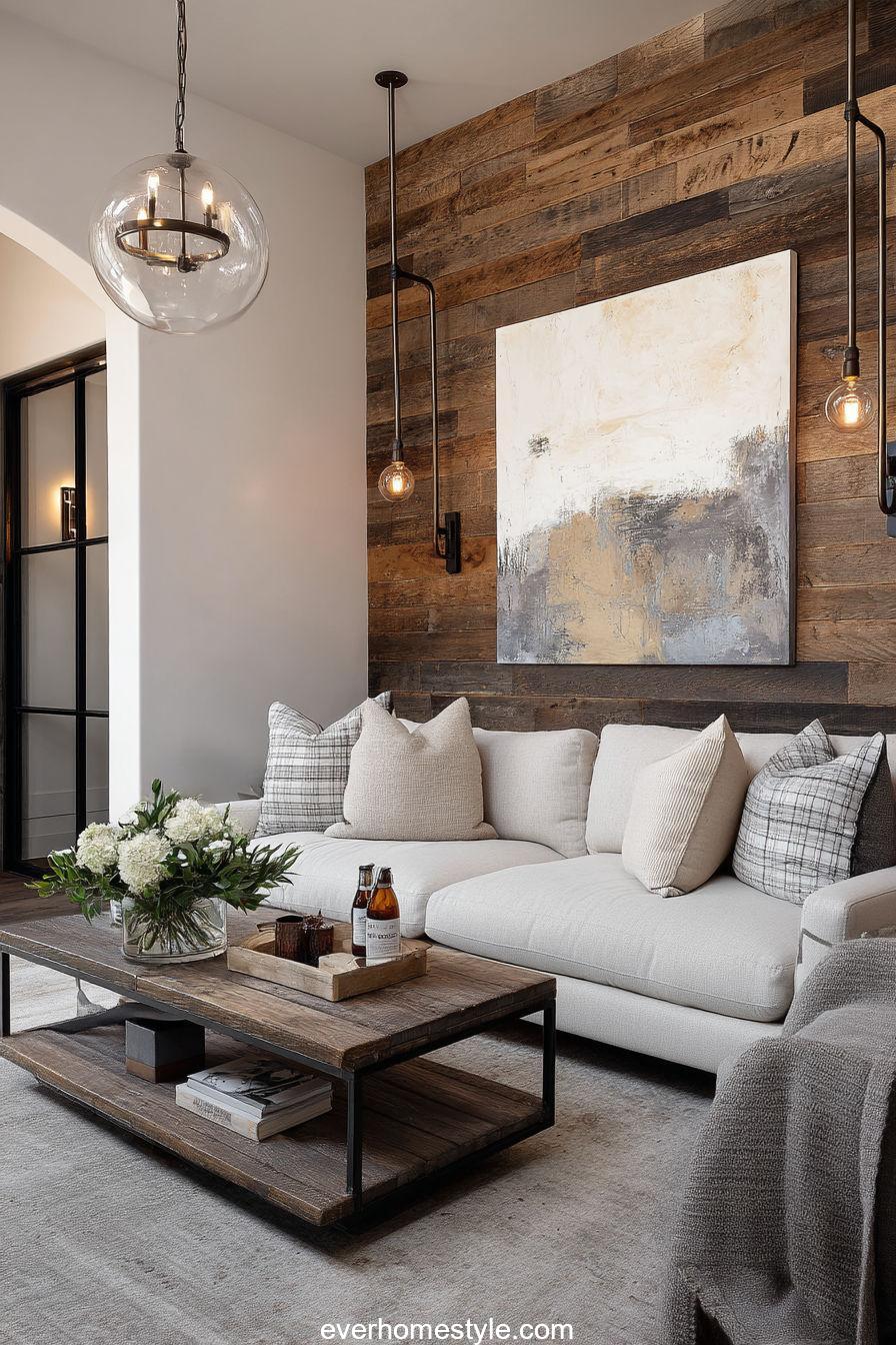 7. Rustic Modern Mix