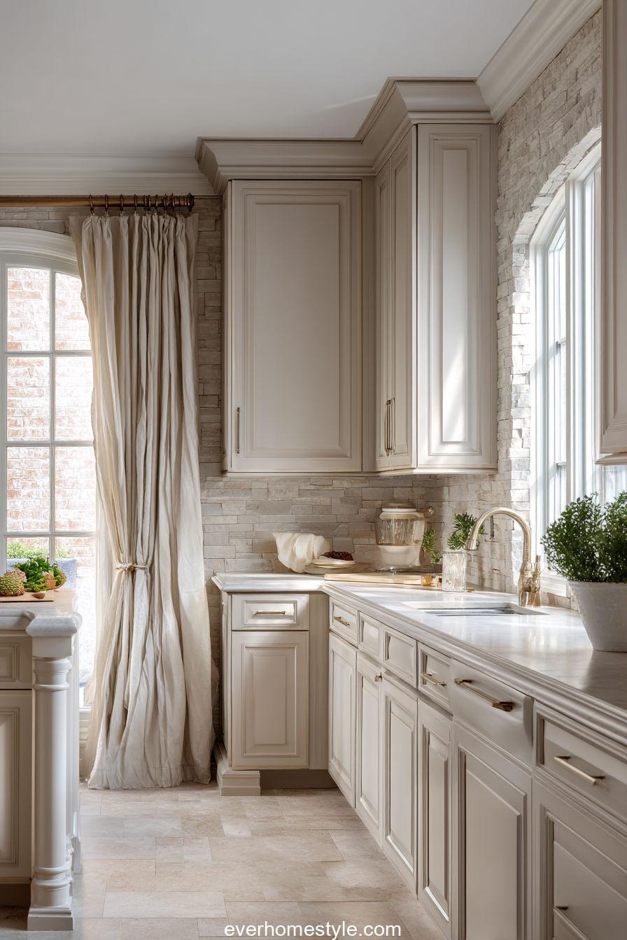 Beige Serenity Kitchen