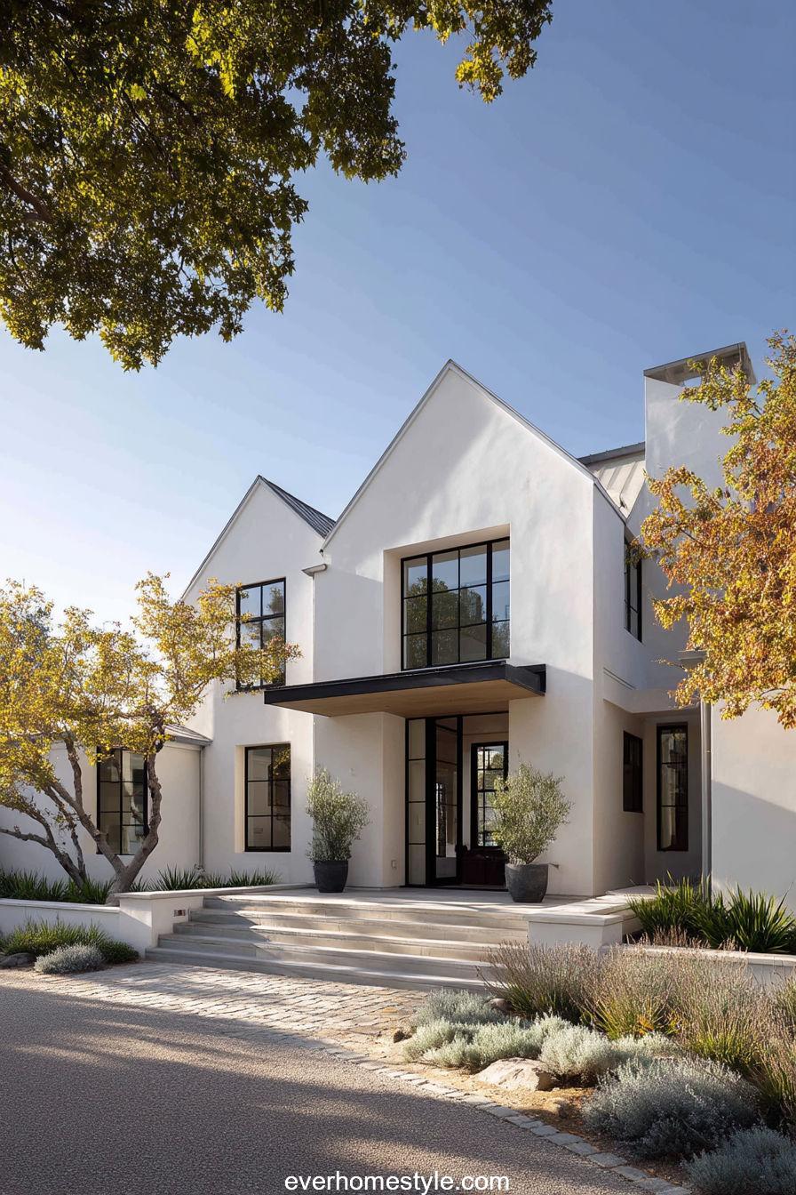 Pure Lines of White Living