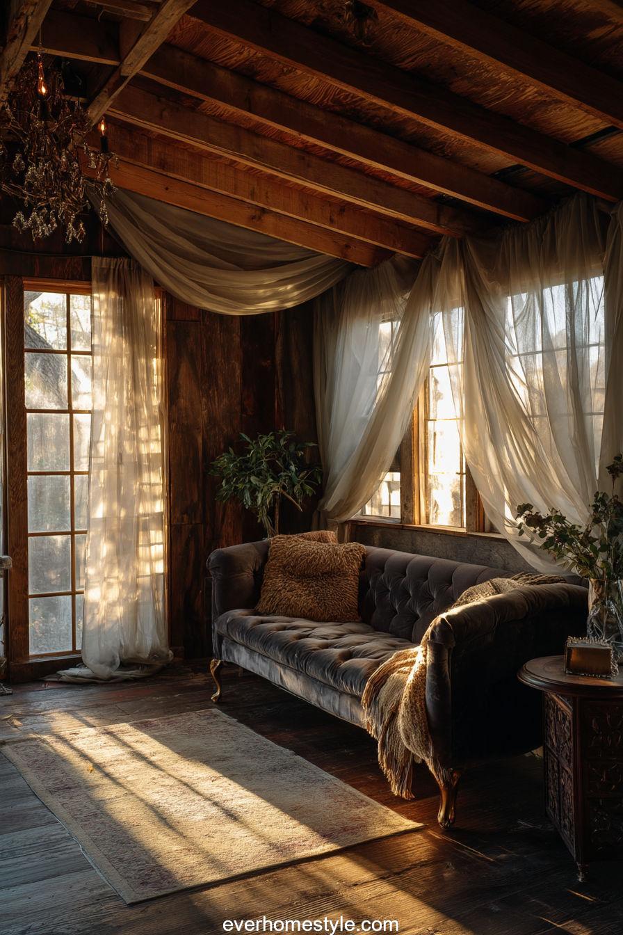 22. Rustic Cottage Comfort