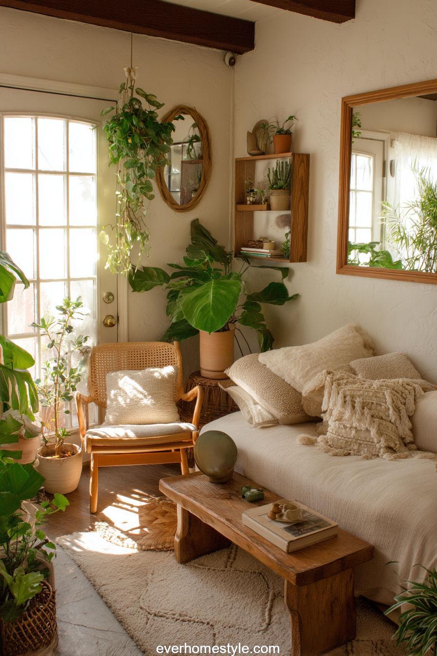 Cottagecore Living Room for Small Spaces – Cozy Efficiency