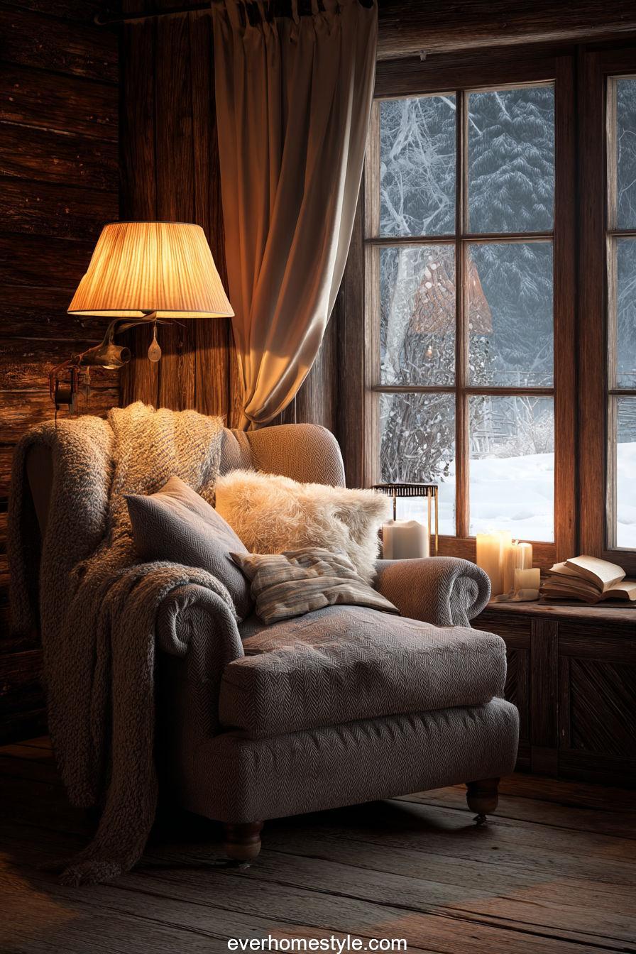 Soft-Lit Reading Nook