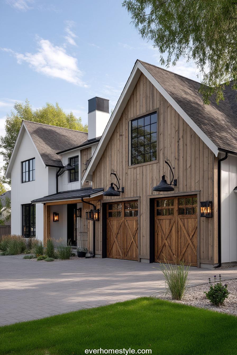 14. Modern Farmhouse with Garage