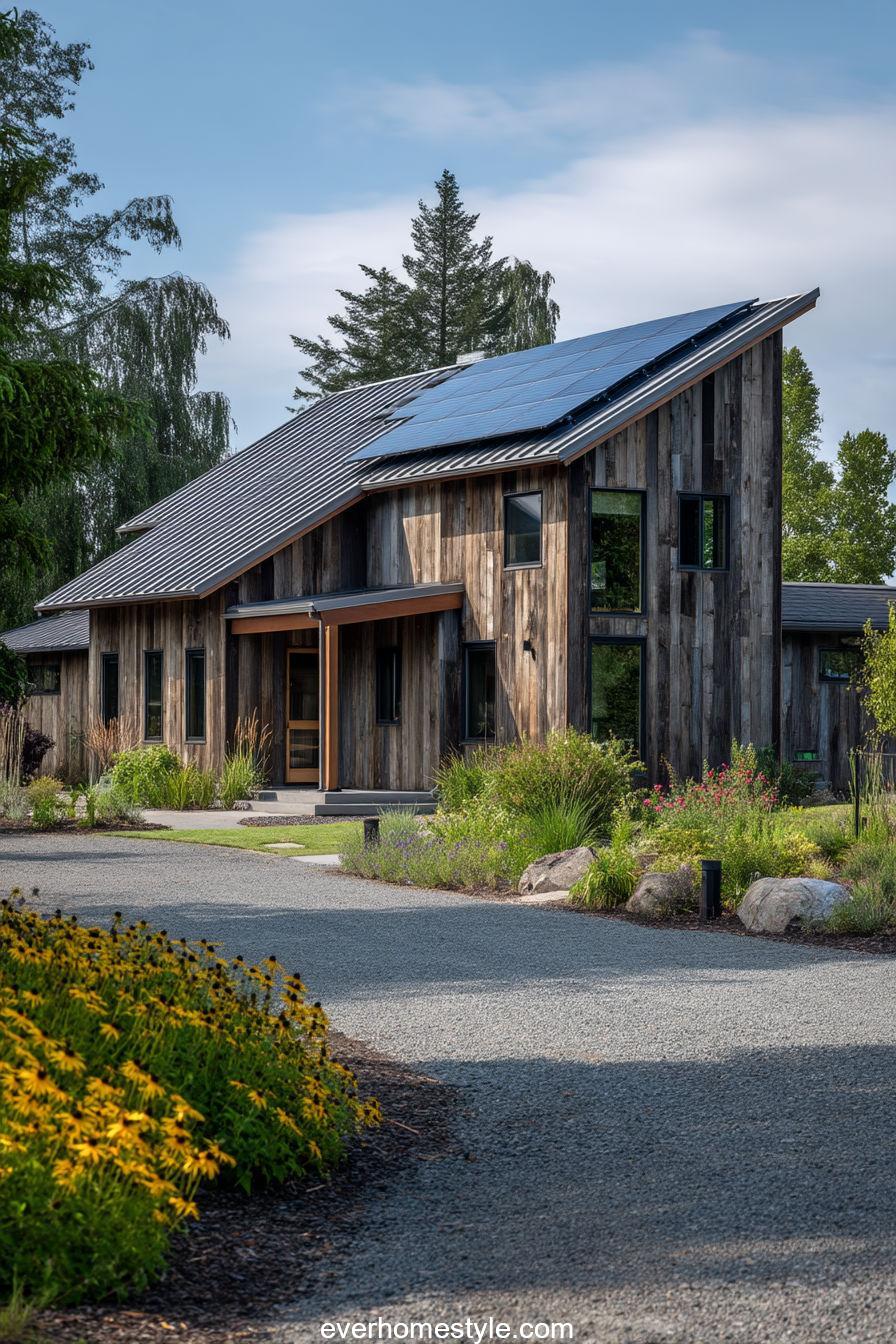 17. Eco-Friendly Farmhouse