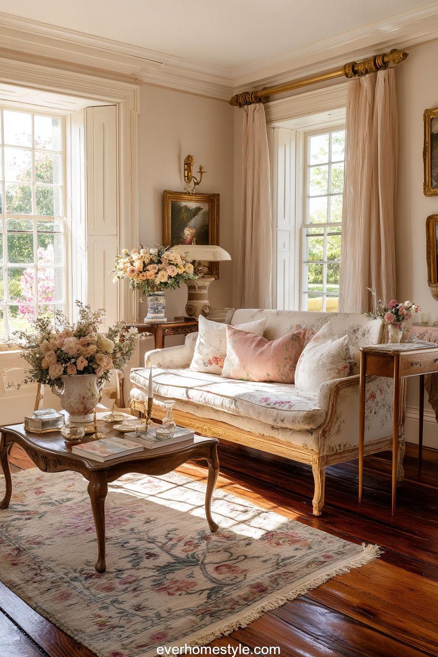 Cottagecore Living Room Furniture – Vintage Comfort