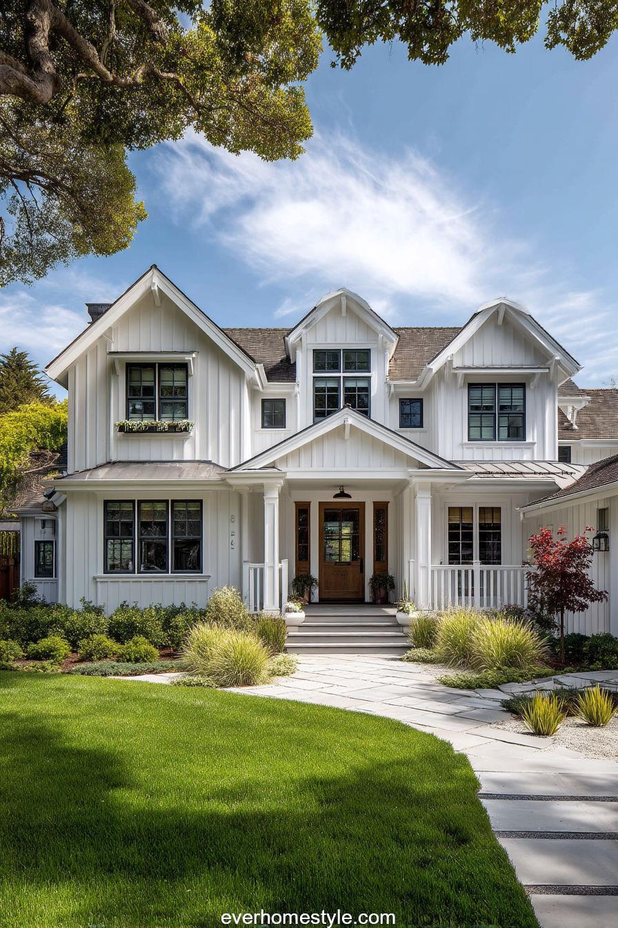 Suburban Tranquility Farmhouse