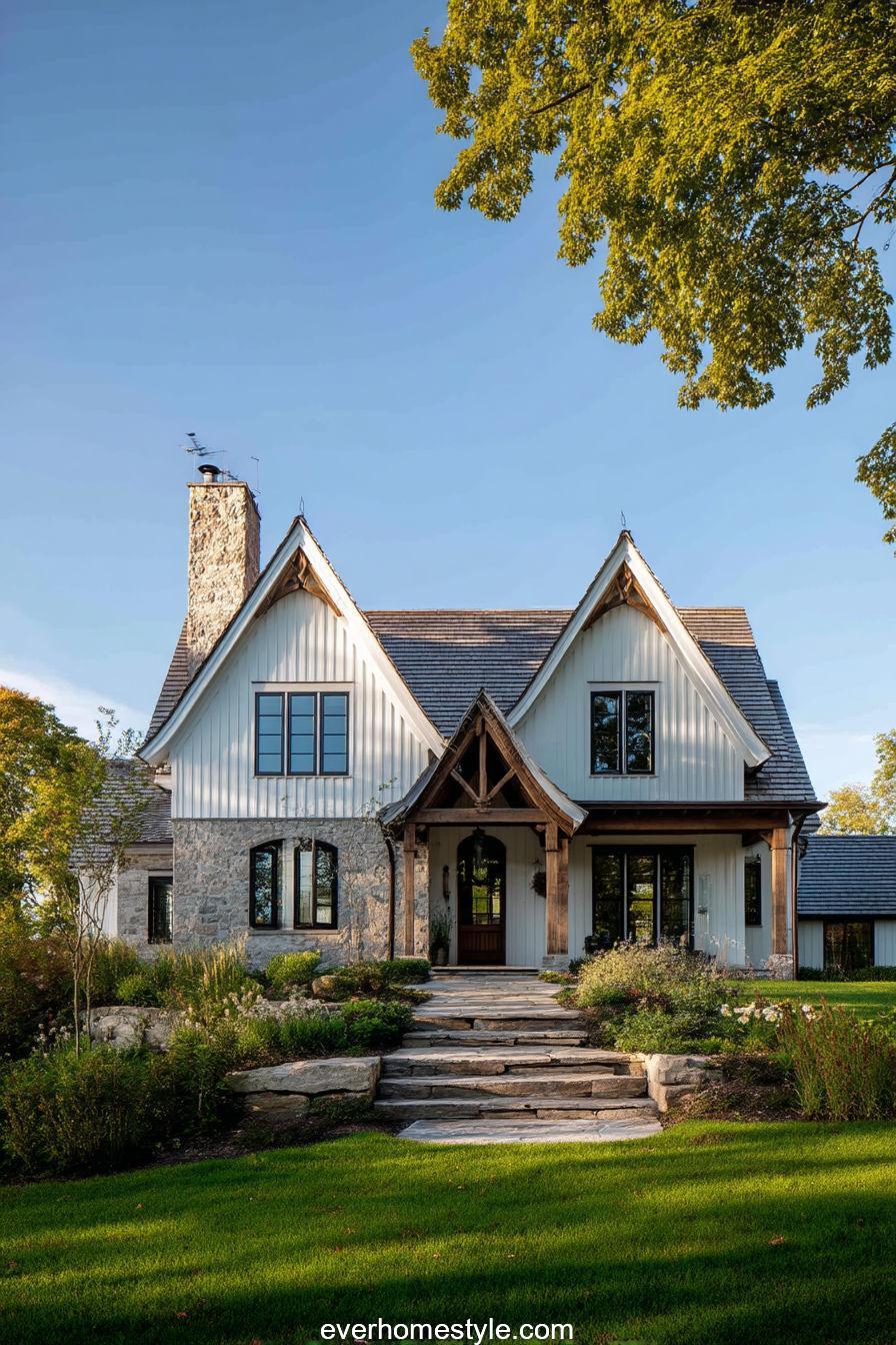 The Serene White Shelter