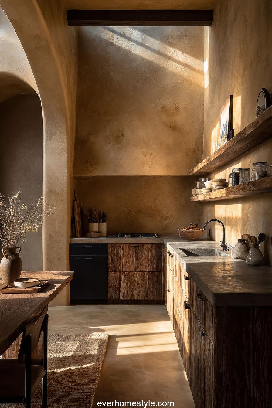 23. Adobe-Inspired Wall Finish