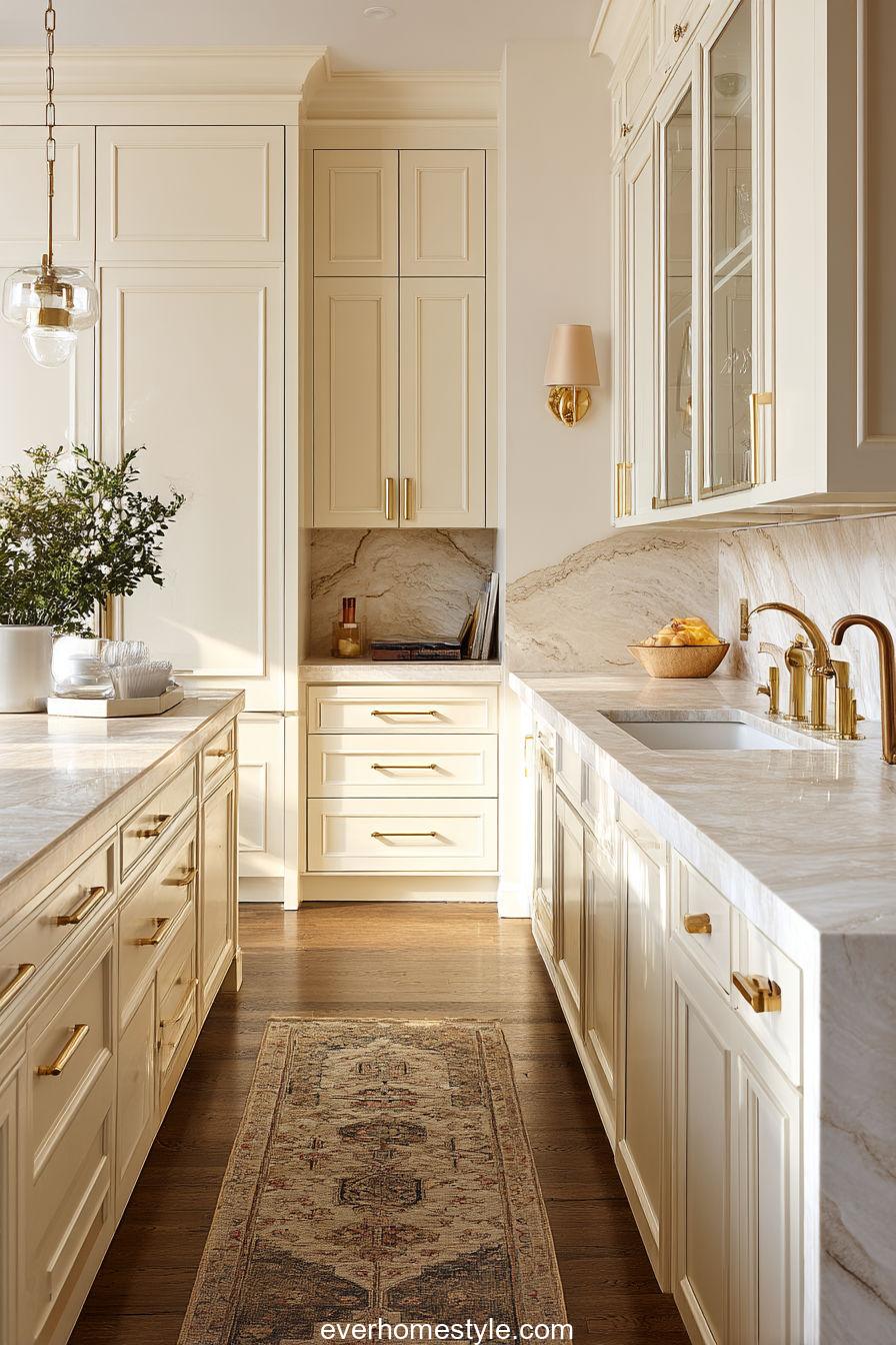 Ivory Glow Kitchen