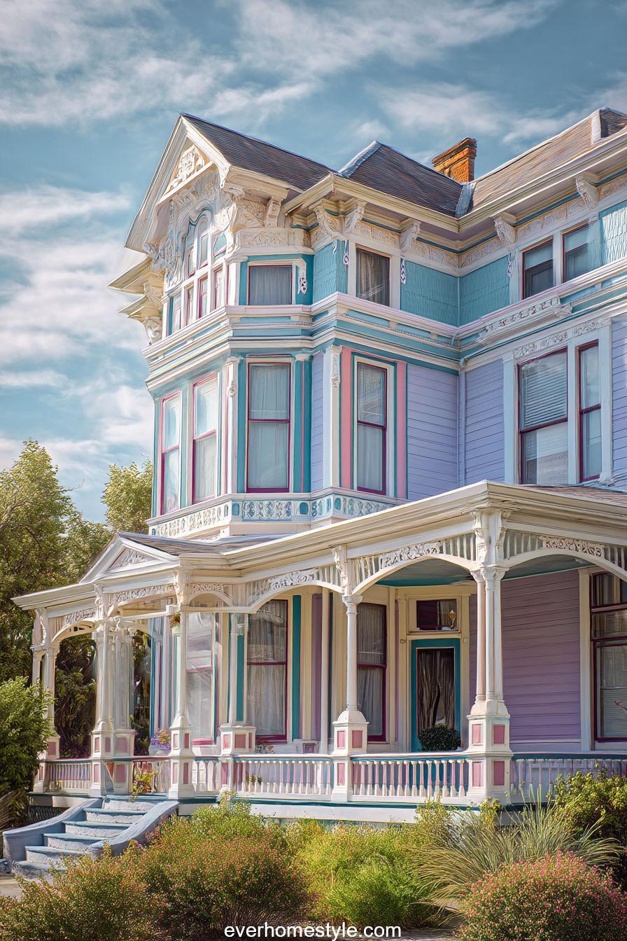 Pastel Victorian Estate