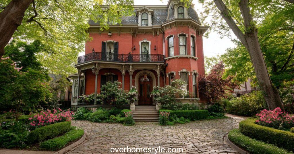 Brick Victorian Houses