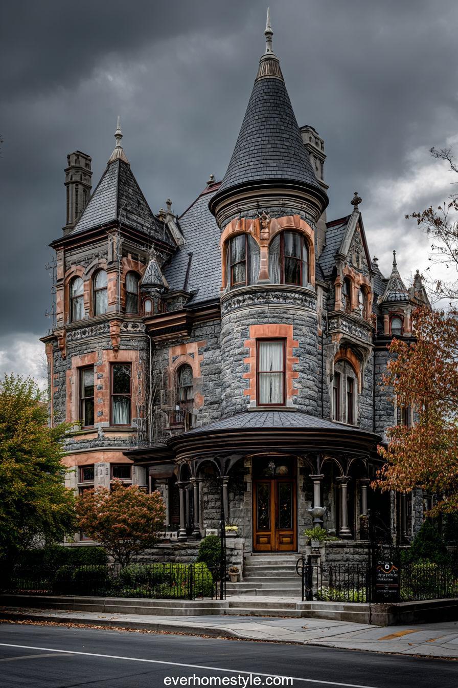 Classic Brick Beauty with Turrets (8)