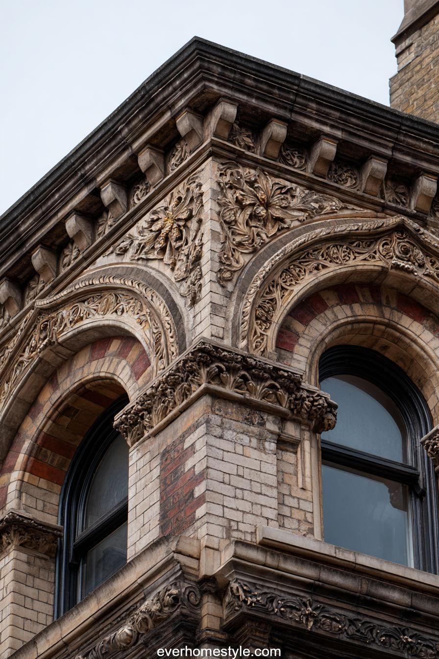 Elegant Victorian Brick Facade (11)
