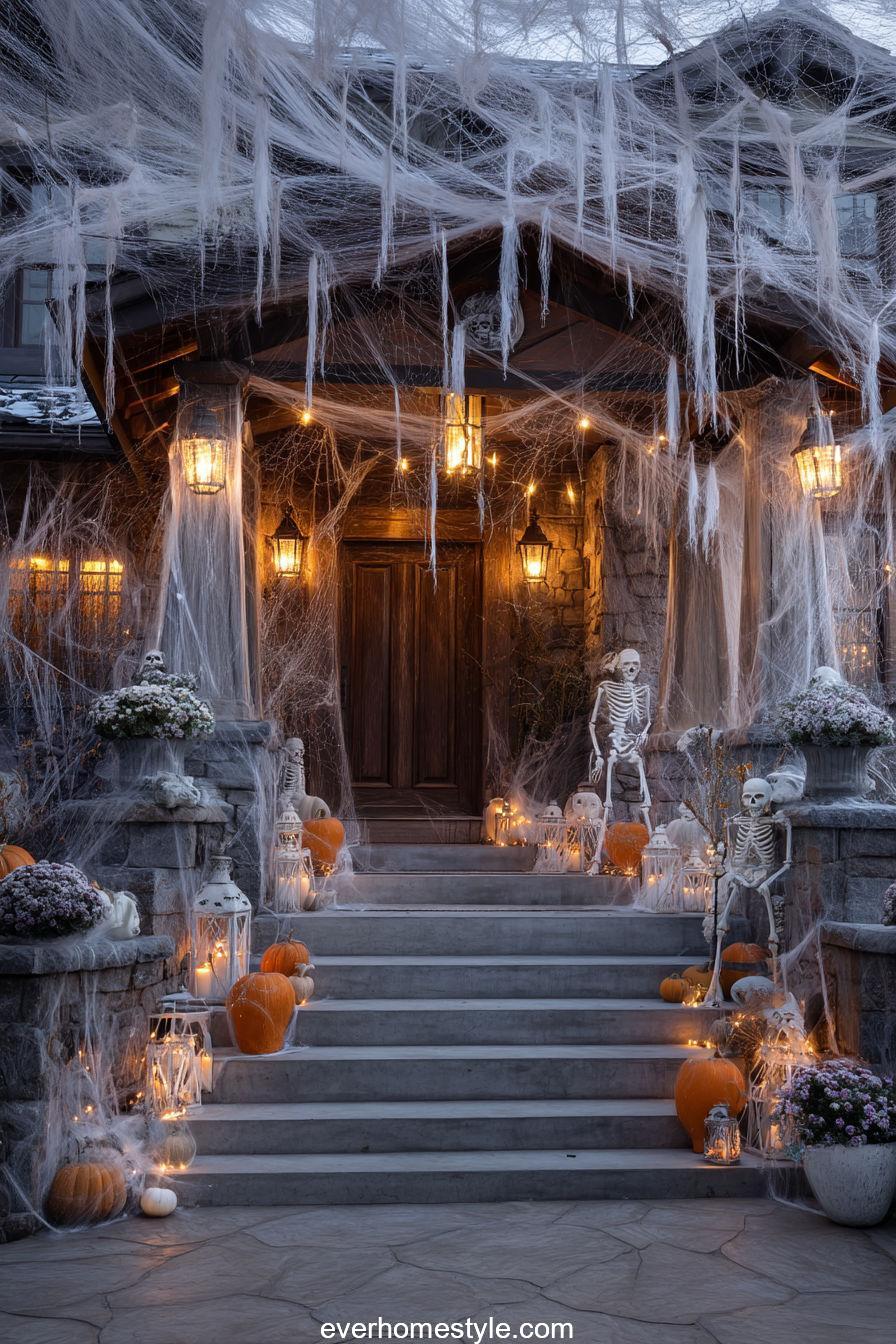 Cobwebbed House Front