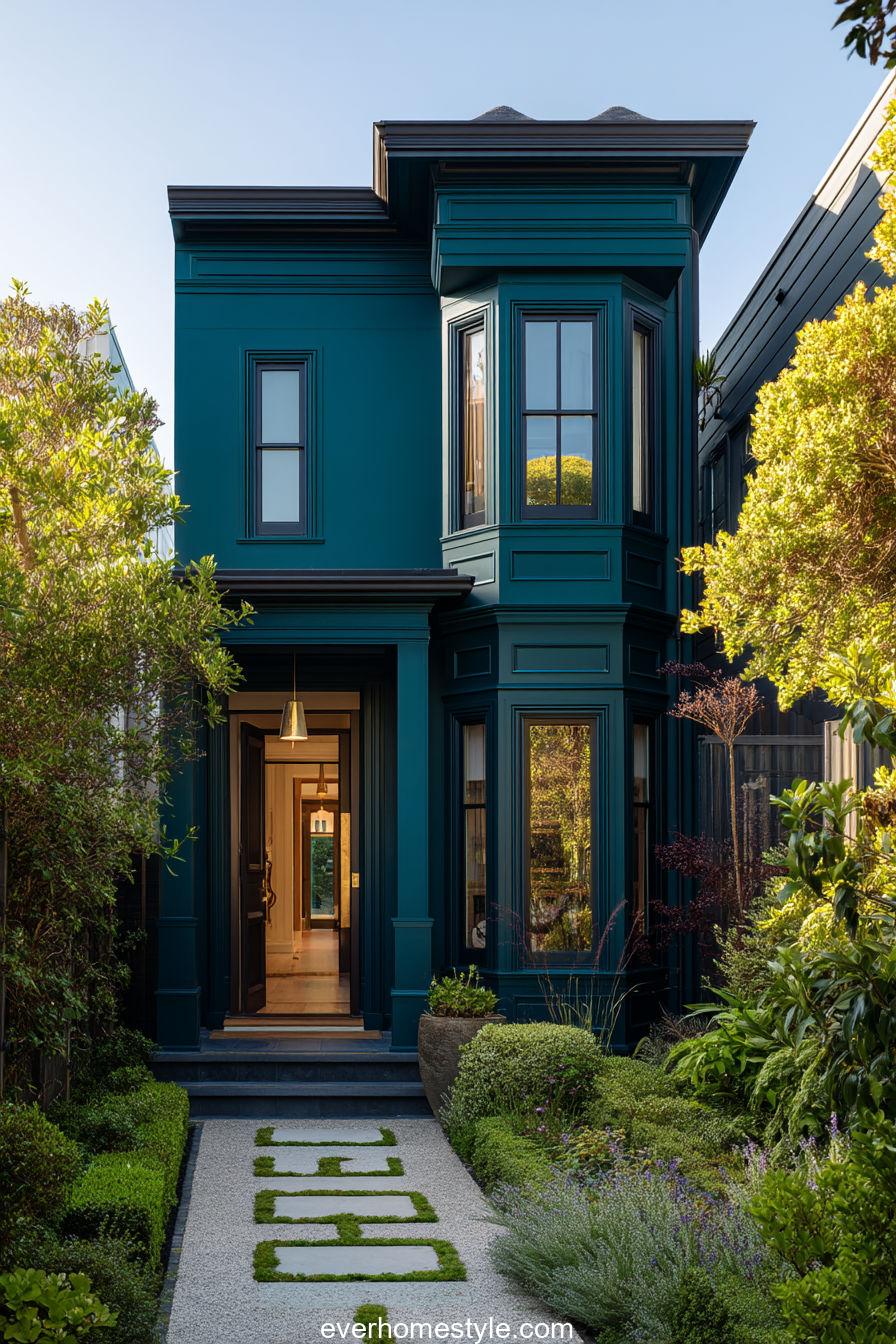 Compact Modern Victorian Home