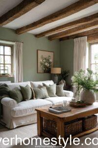 15 Timeless Sage Green Living Room Ideas for a Cozy Rustic Home
