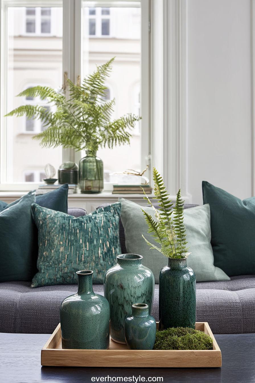 Earth Tone Living Room Idea 24