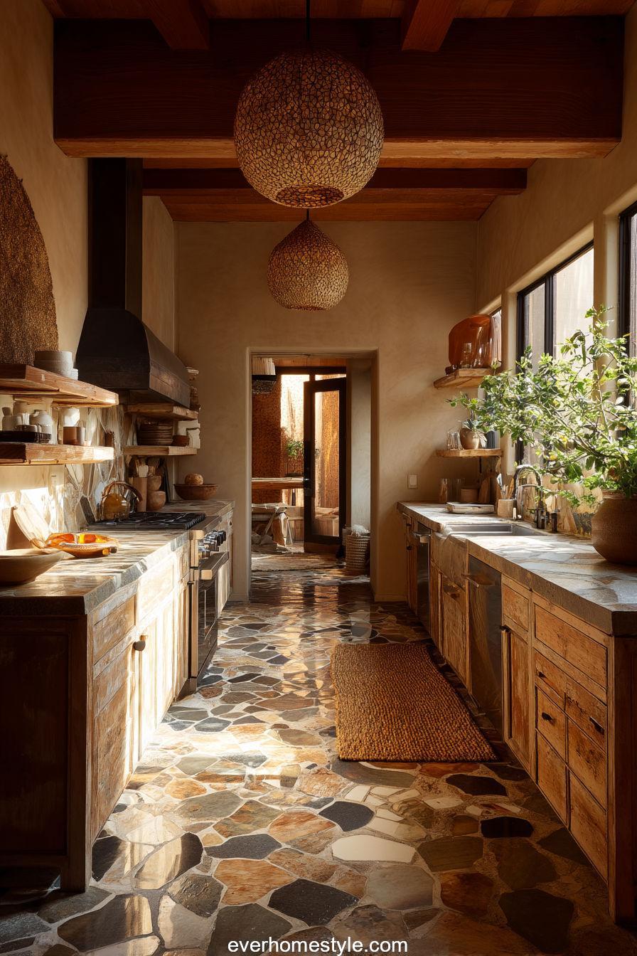 12. Natural Stone Flooring