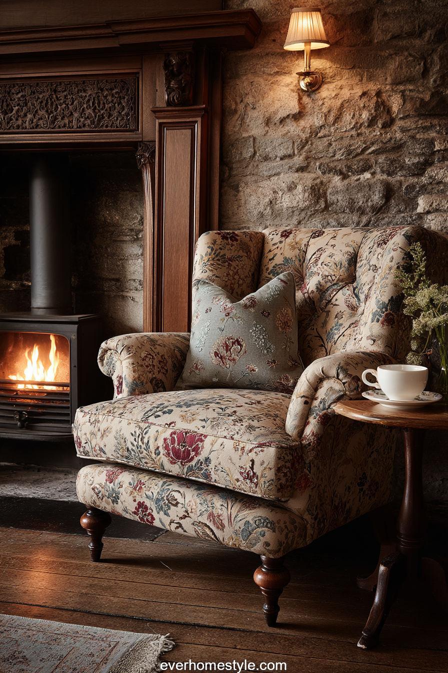 17. Edwardian Armchairs