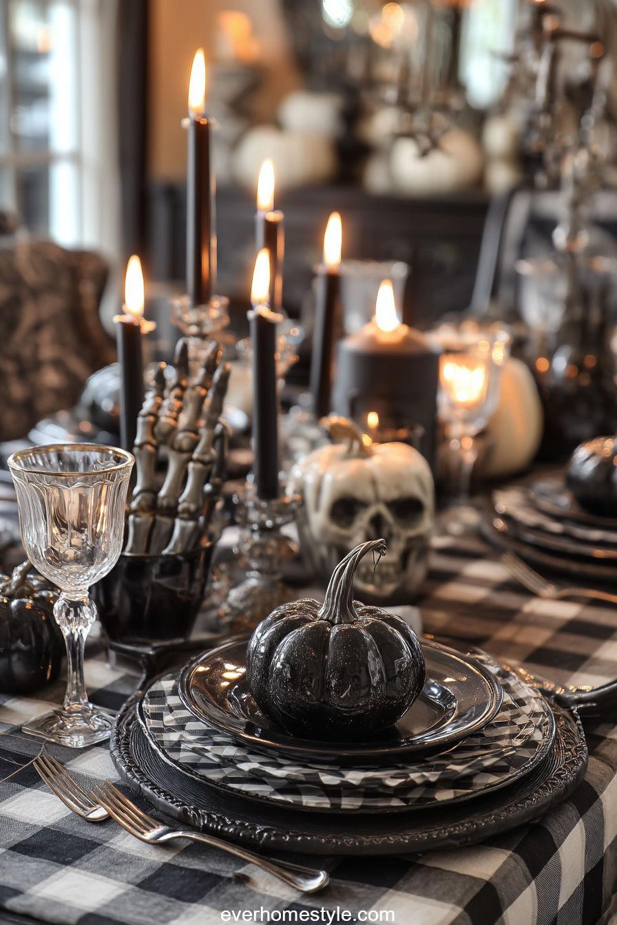 Macabre Table Centerpiece