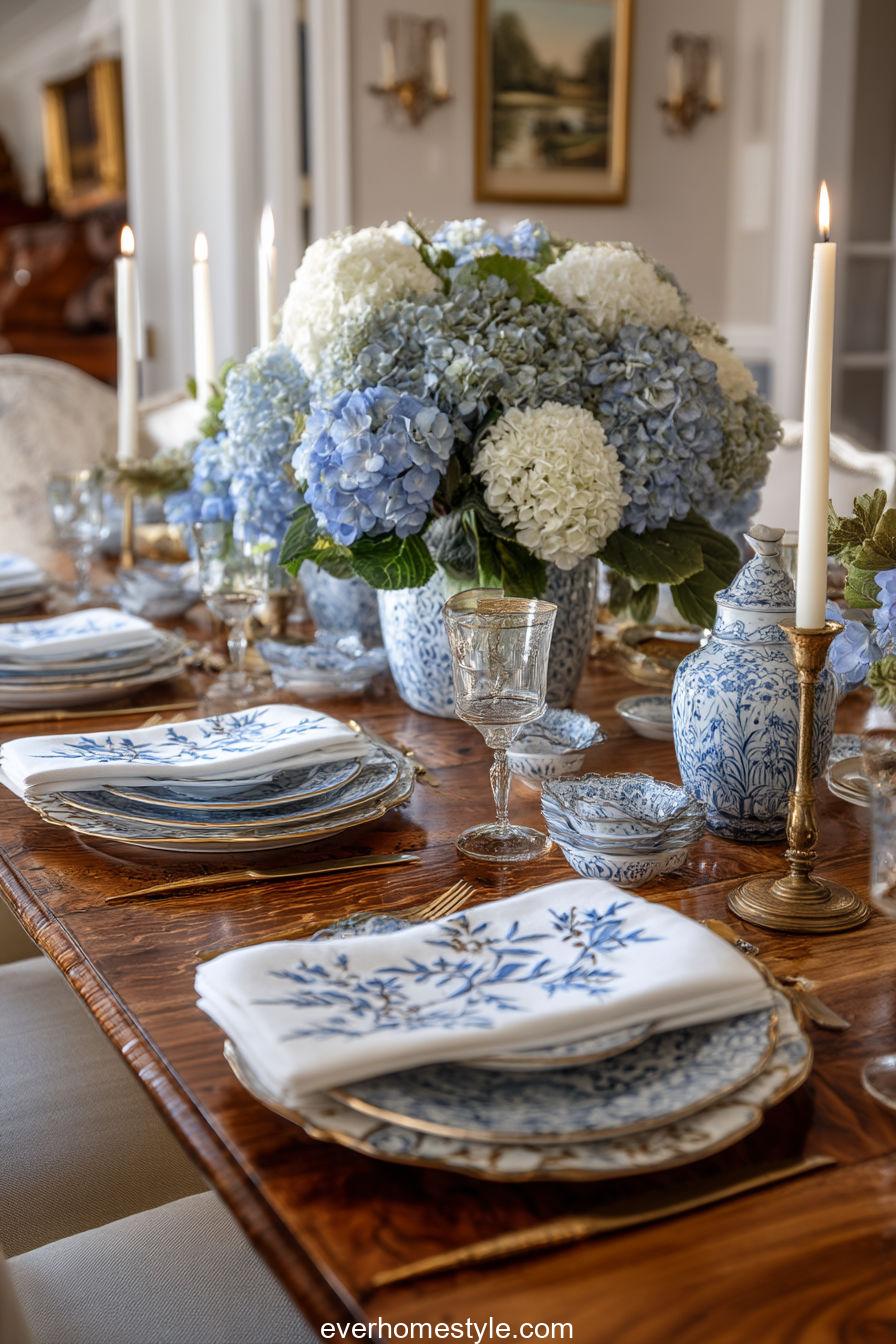 Classic Blue and White Heritage