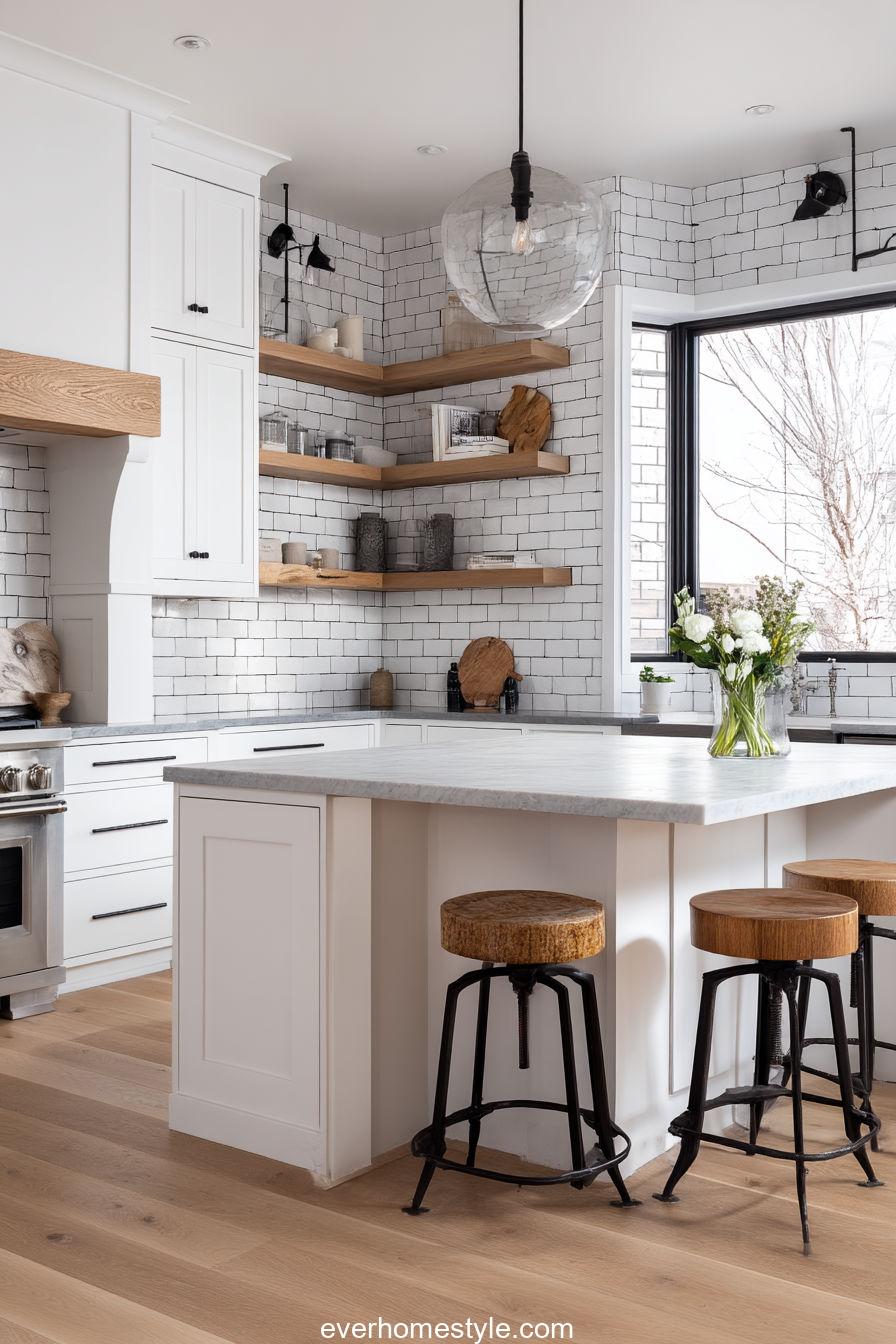 Timeless Classic White and Wood