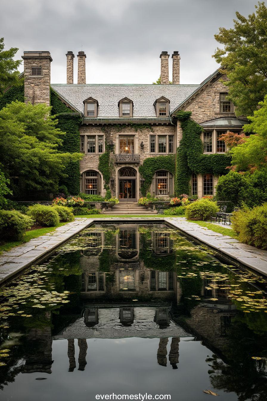 Timeless Grand Stone Mansion