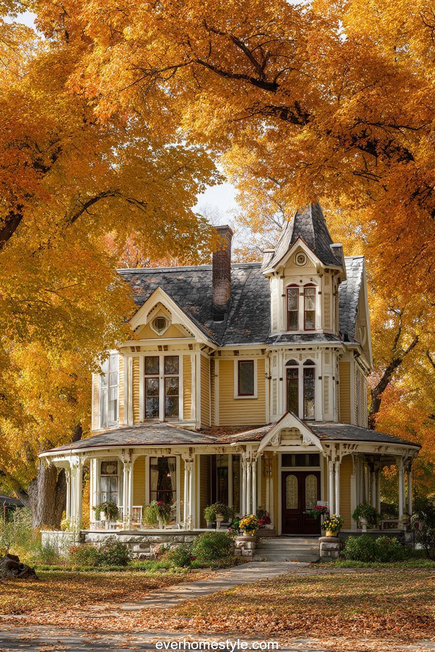 Autumn Victorian Residence