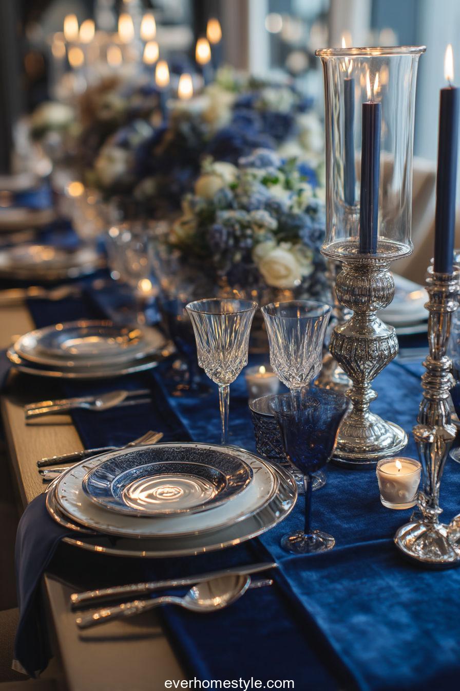Elegant Sapphire Dining