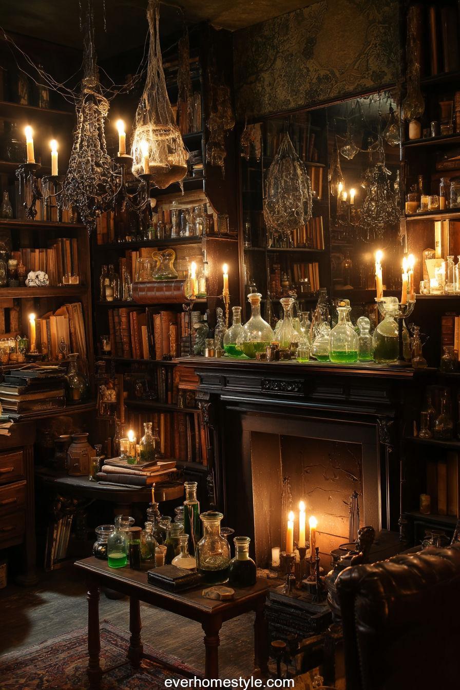 Arcane Library Hearth