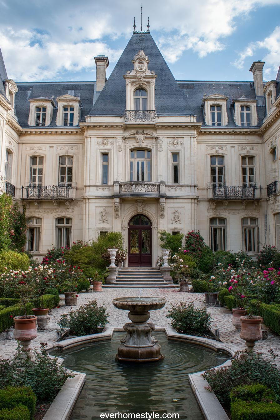 Elegant French Château Mansion