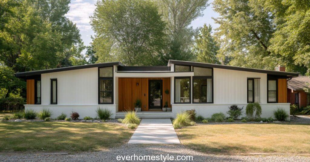 Mid Century Modern Farmhouse