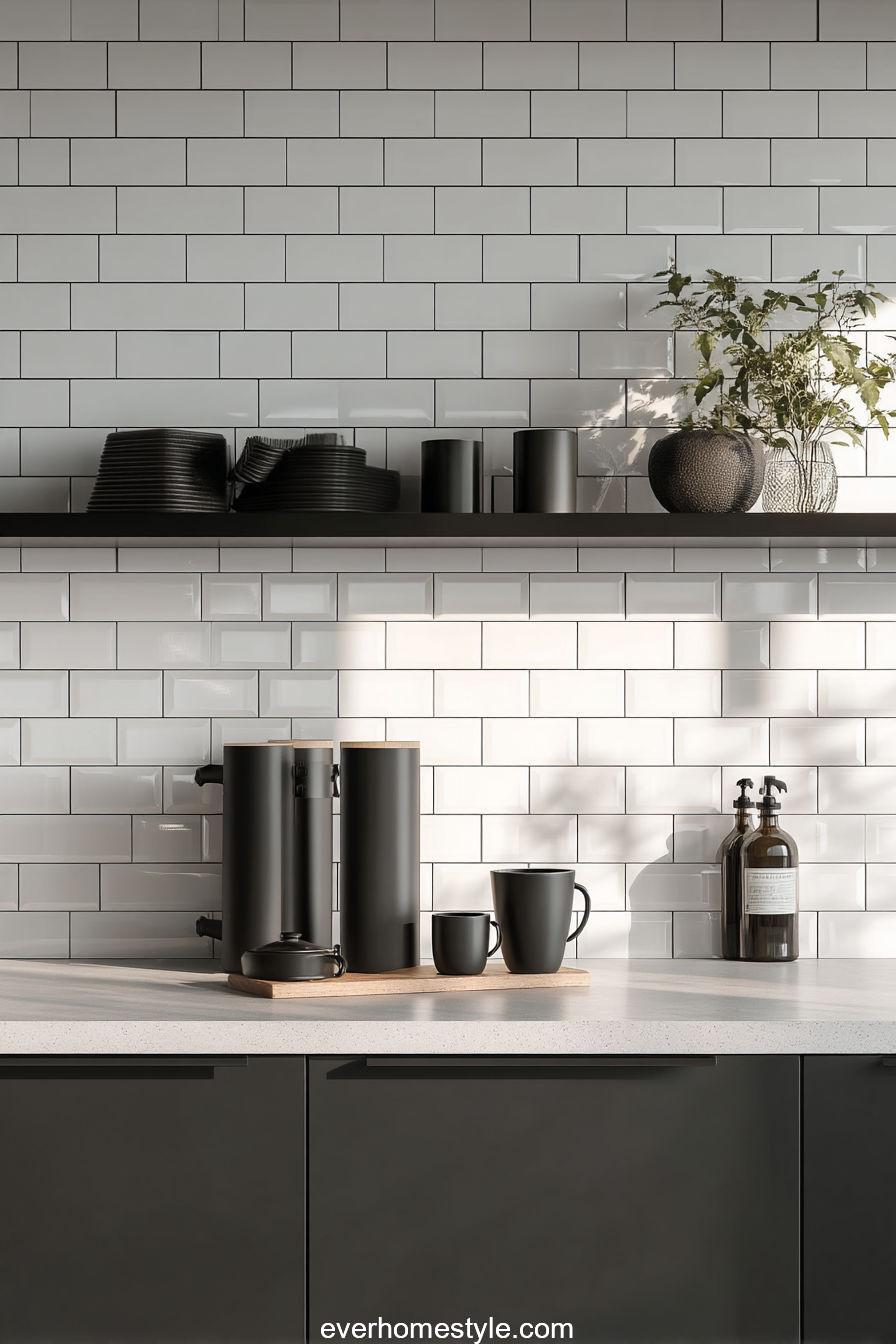 Modern Bat Backsplash