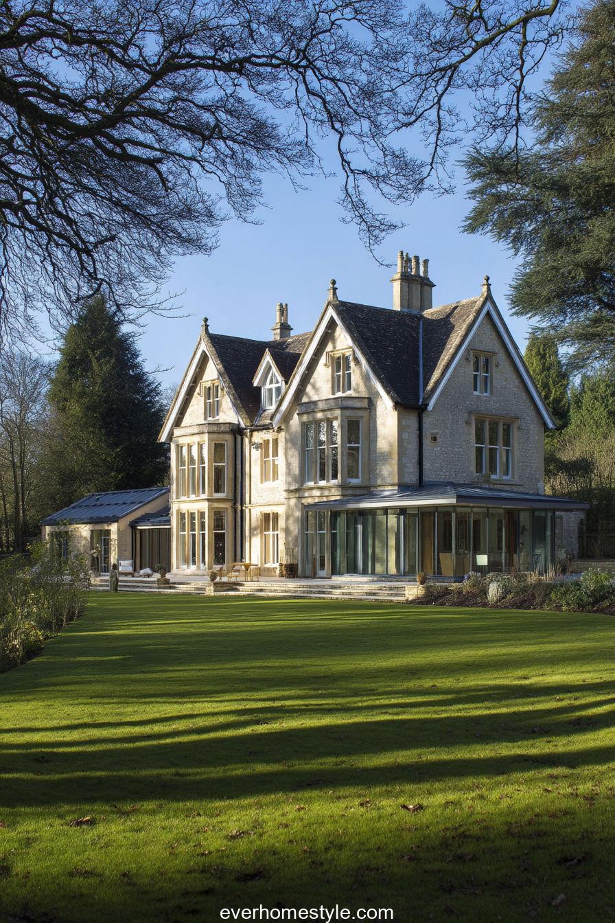 Victorian Manor in Countryside