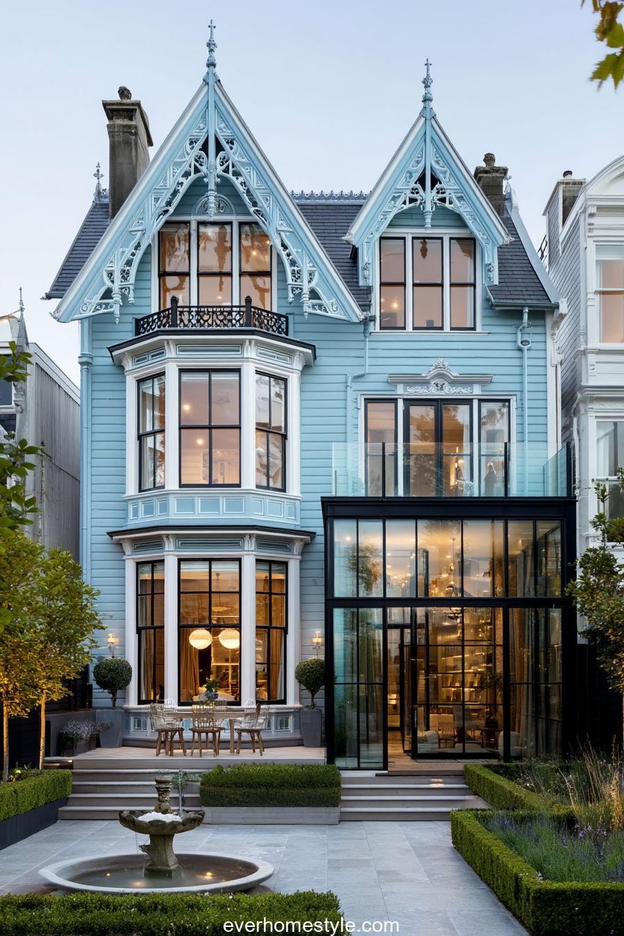Modern Victorian Townhouse