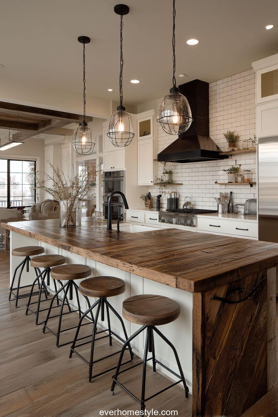Industrial Farmhouse Fusion