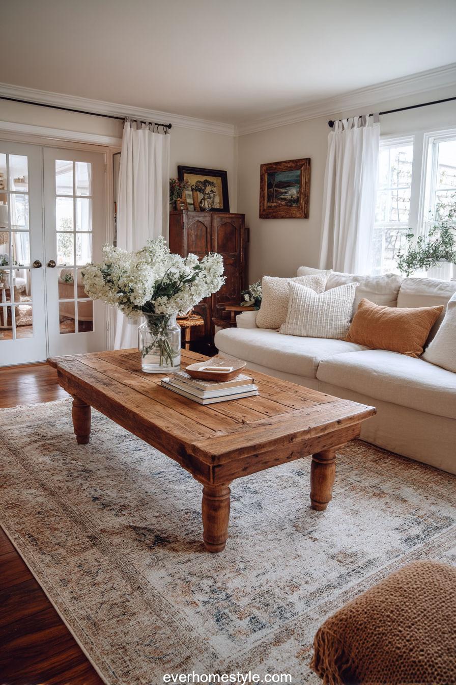 Vintage Accents & Warm Mood