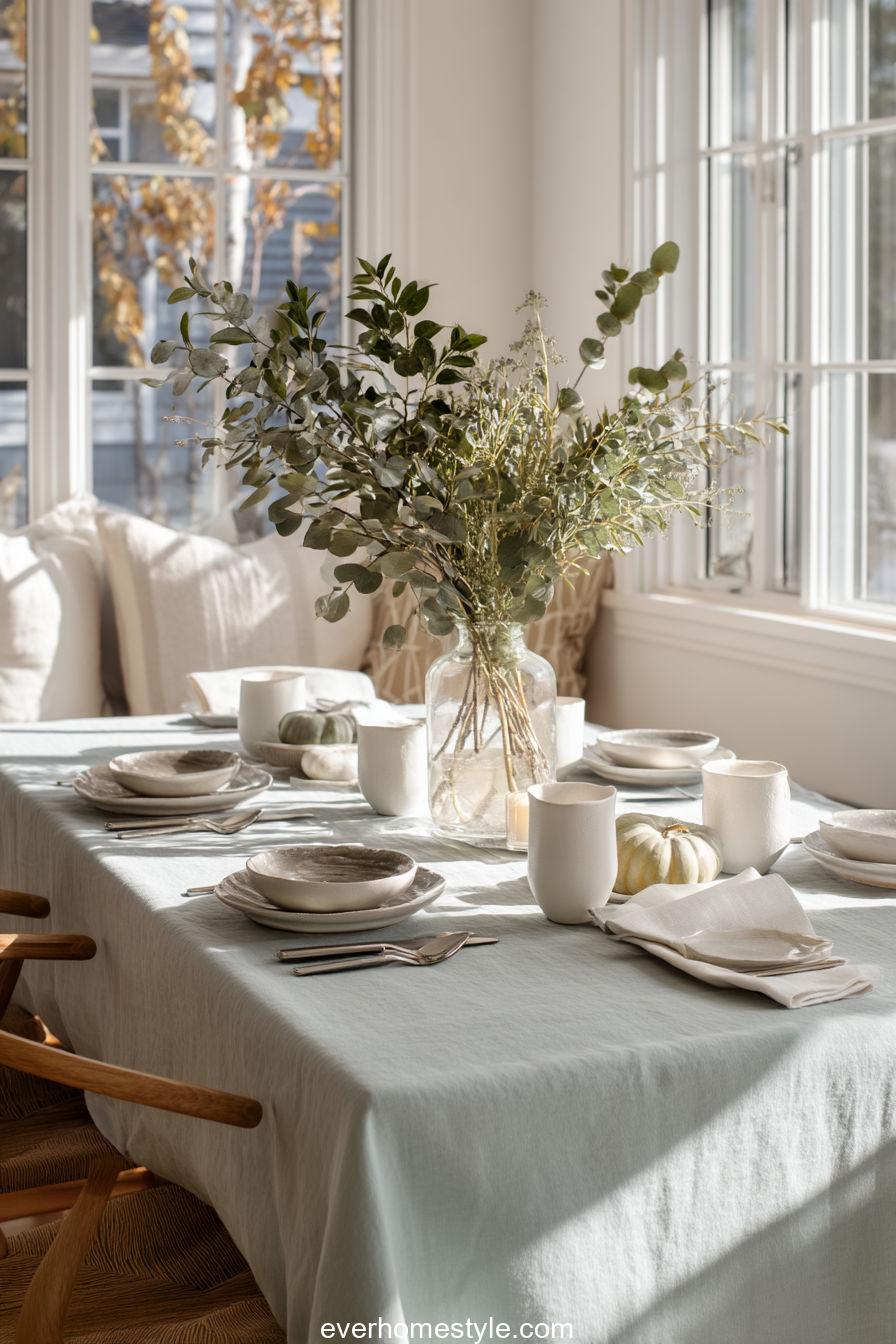 Modern Minimal Blue Feast