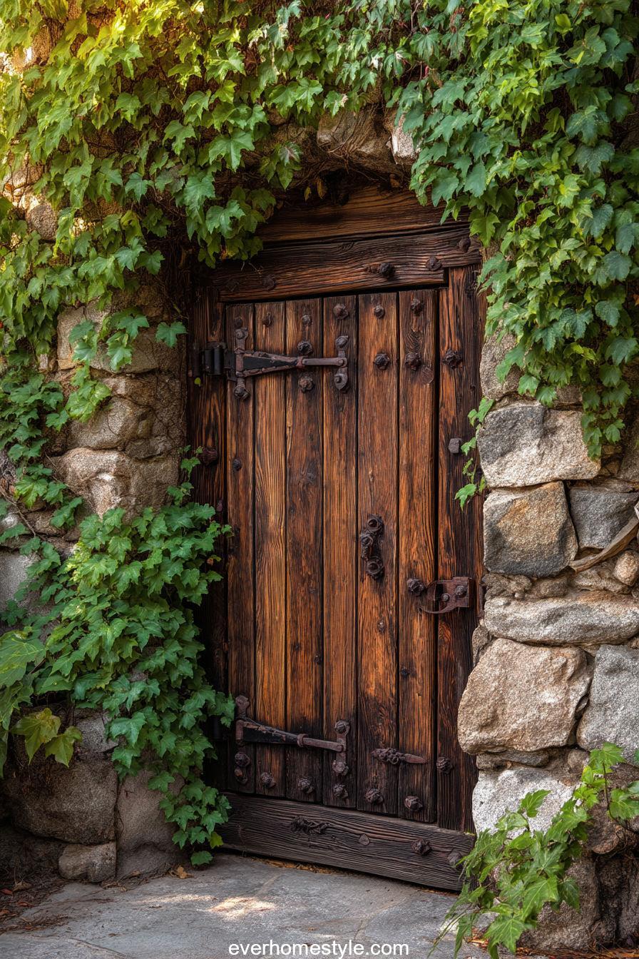 19. Handcrafted Cottage Doors