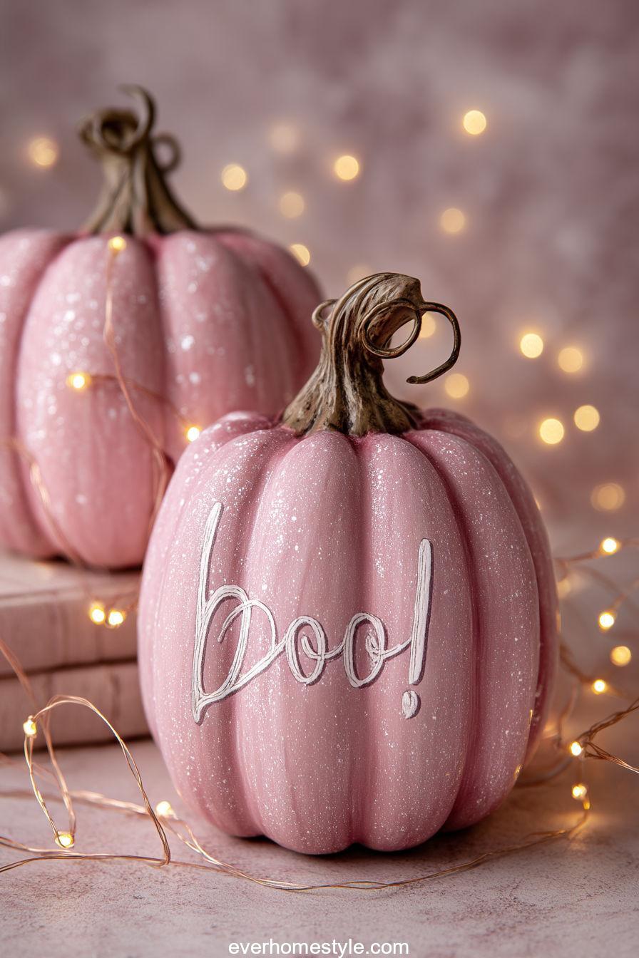 Pink Boo-tiful Pumpkins