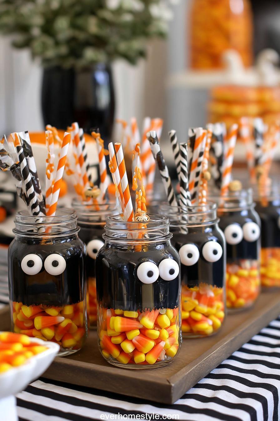 6. Googly Jar Table Fun